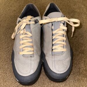 Jordan Gray and Cream Sneakers